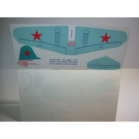 Airplane Toy Vintage Jack Armstrong Tru-Flite Model Russian Stormovik GM Cereal - Picture 6 of 10